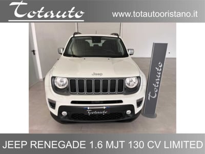 Jeep Renegade 1.6 Mjt 130 CV Limited del 2022 usata a Ghilarza