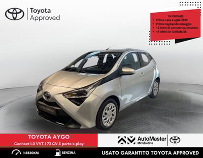 Toyota Aygo Connect 1.0 VVT-i 72 CV 5 porte x-play del 2021 usata a Ferrara