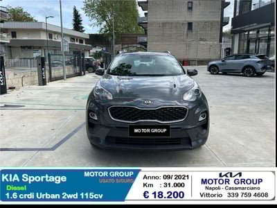 Kia Sportage 1.6 CRDI 115 CV 2WD Urban del 2021 usata a Casamarciano