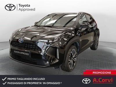 Toyota Yaris Cross 1.5 Hybrid 5p. E-CVT AWD-i Lounge del 2022 usata a Genzano di Roma