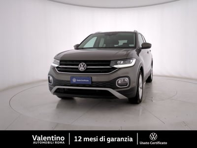 Volkswagen T-Cross 1.0 TSI 110 CV DSG Advanced del 2021 usata a Roma