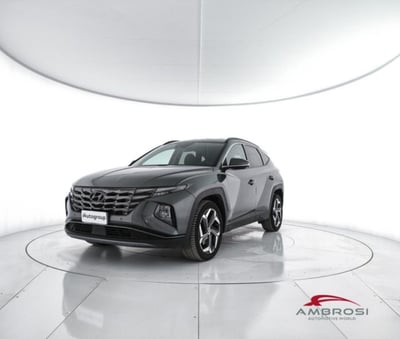 Hyundai Tucson 1.6 hev Exellence 4wd auto del 2021 usata a Corciano
