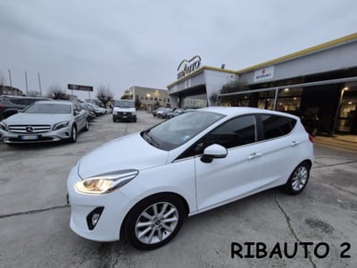 Ford Fiesta 1.0 EcoBoost 100CV 5 porte Powershift Titanium del 2017 usata a Savigliano