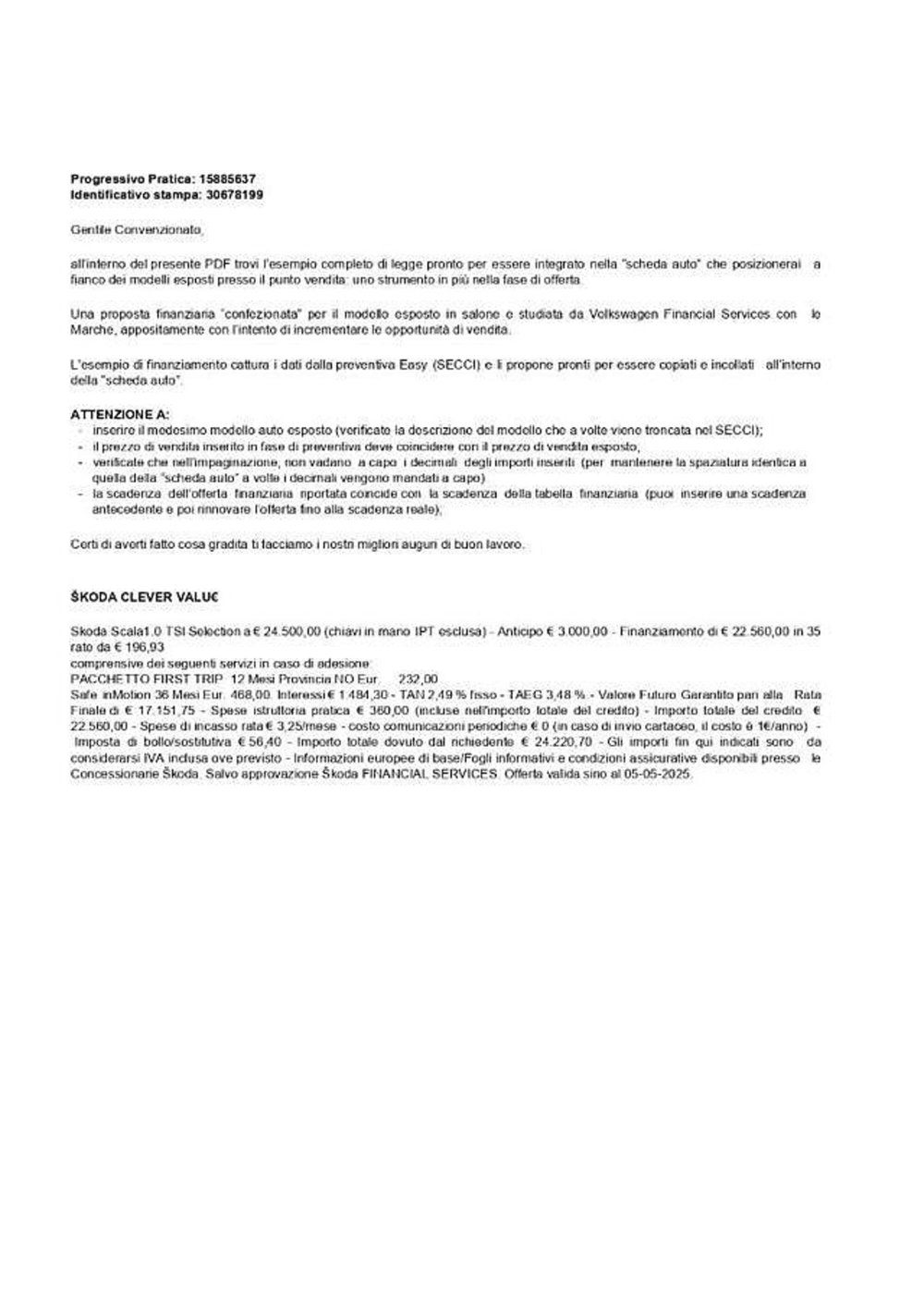 Skoda Scala nuova a Novara (8)