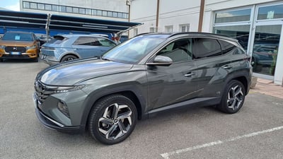 Hyundai Tucson 1.6 hev Exellence 4wd auto del 2021 usata a Veggiano