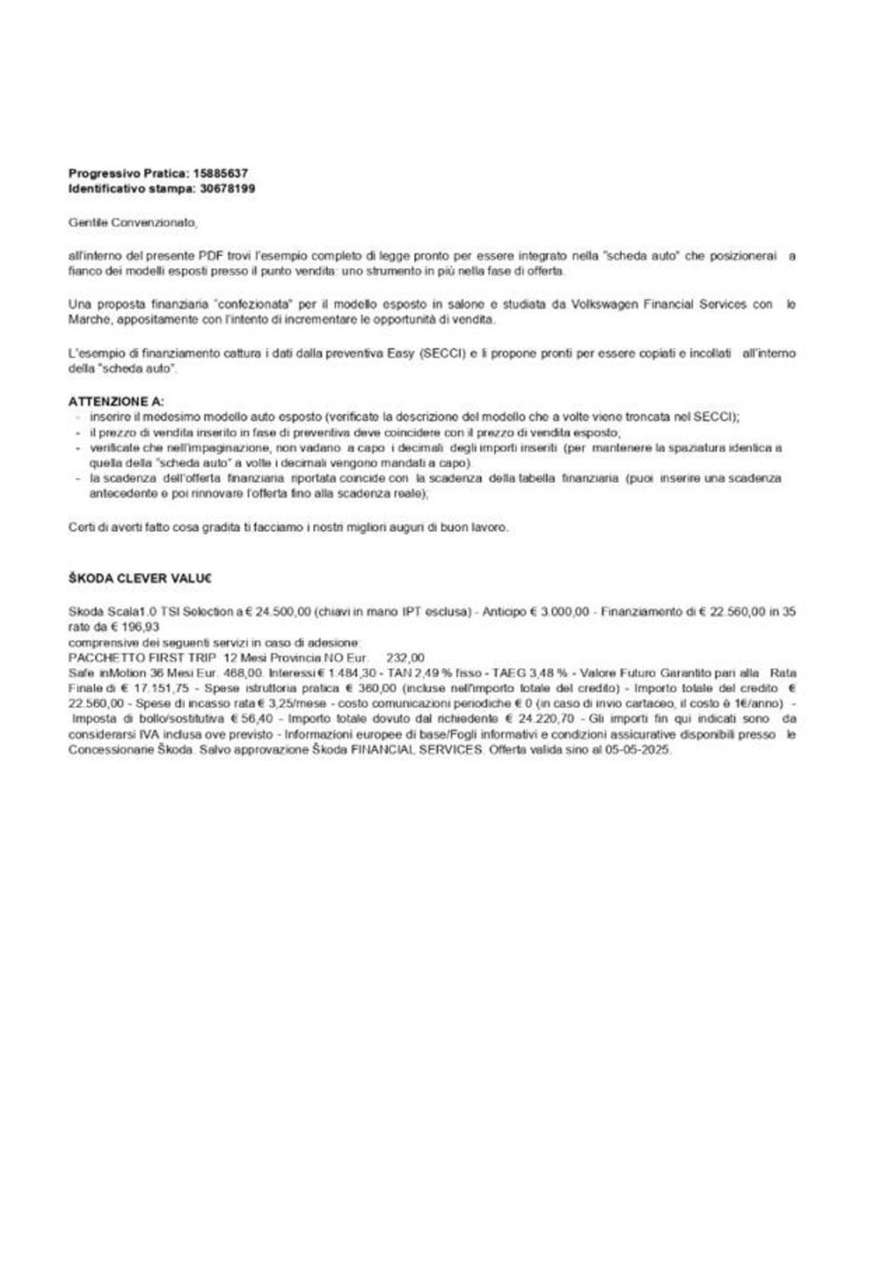 Skoda Scala nuova a Novara (8)