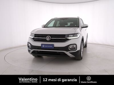 Volkswagen T-Cross 1.0 TSI 110 CV DSG Advanced del 2021 usata a Roma