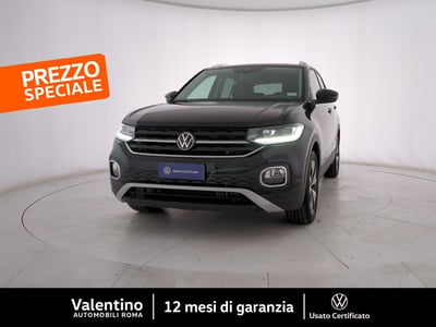 Volkswagen T-Cross 1.0 TSI 110 CV DSG Advanced del 2023 usata a Roma