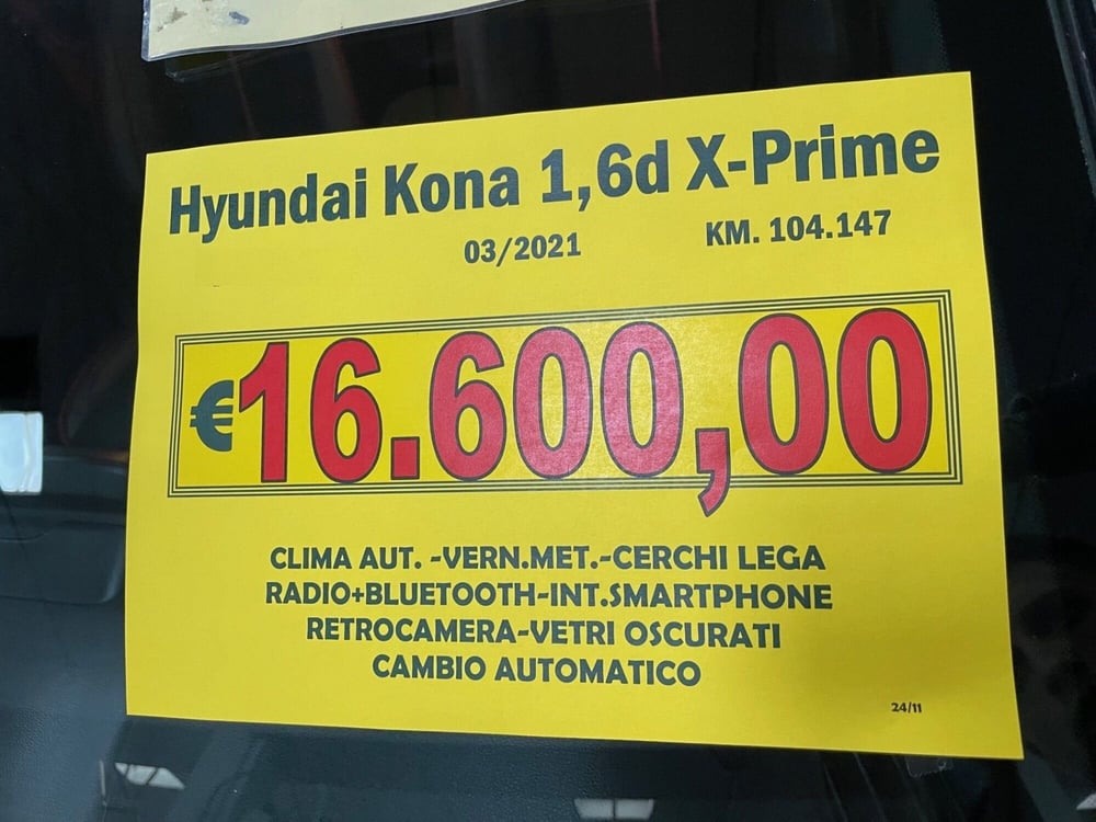 Hyundai Kona usata a Lucca (14)