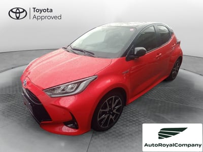 Toyota Yaris 1.5 Hybrid 5 porte Premiere del 2021 usata a Roma
