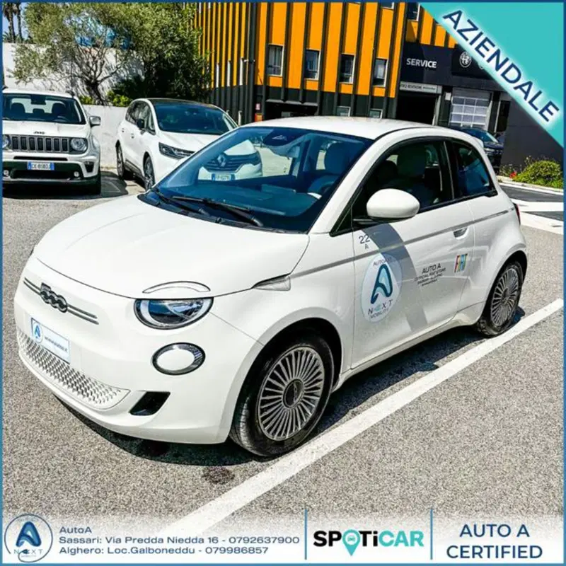 Fiat 500e usata a Sassari