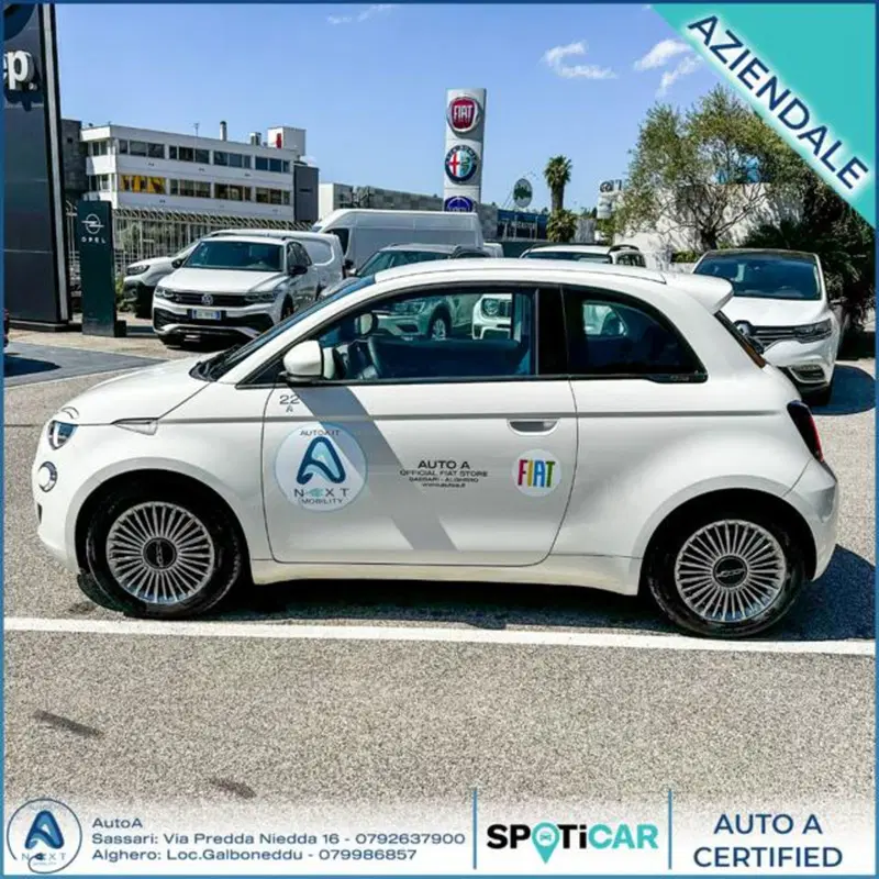 Fiat 500e usata a Sassari (8)