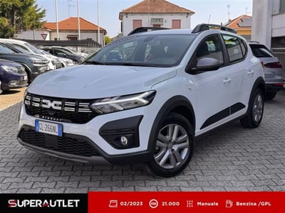 Dacia Sandero Stepway 1.0 tce Expression Eco-g 100cv del 2023 usata a Vigevano