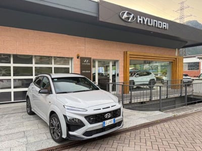 Hyundai Kona 1.0 T-GDI Hybrid 48V iMT NLine del 2022 usata a Montecrestese