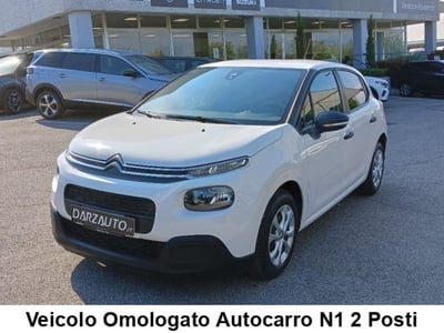 Citroen C3 BlueHDi 75 S&amp;S Van Live del 2017 usata a Desenzano del Garda