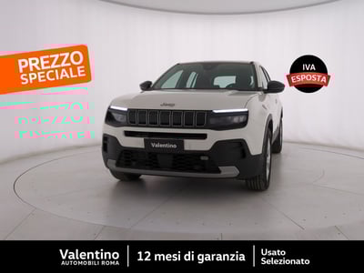 Jeep Avenger 1.2 turbo Altitude fwd 100cv del 2024 usata a Roma