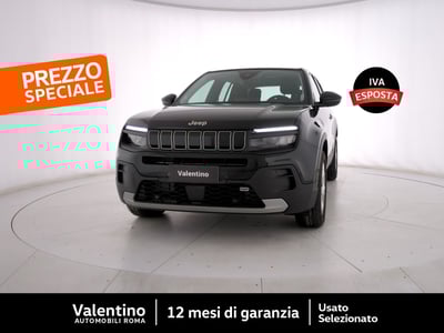 Jeep Avenger 1.2 turbo Altitude fwd 100cv del 2024 usata a Roma