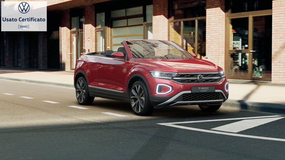 Volkswagen T-Roc Cabrio usata a Genova (3)
