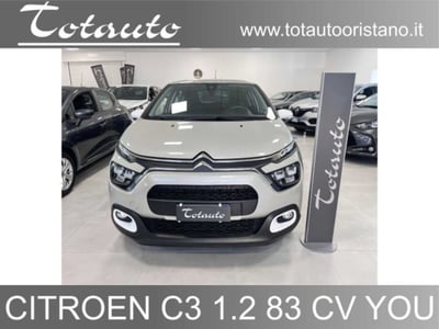 Citroen C3 1.2 puretech You s&amp;s 83cv neopatentati del 2023 usata a Ghilarza