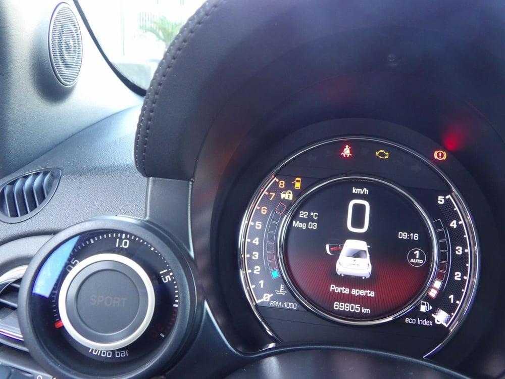 Abarth 595 usata a Catania (15)