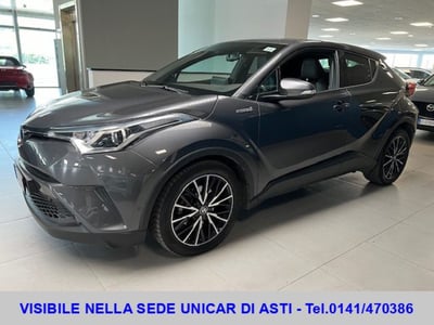 Toyota Toyota C-HR 1.8 Hybrid E-CVT Lounge del 2017 usata a Alba