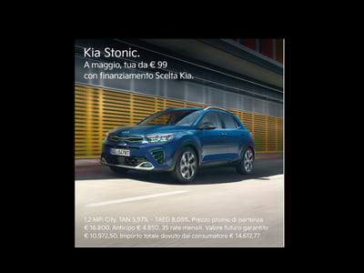 Kia Stonic 1.2 DPI Urban nuova a Casamarciano