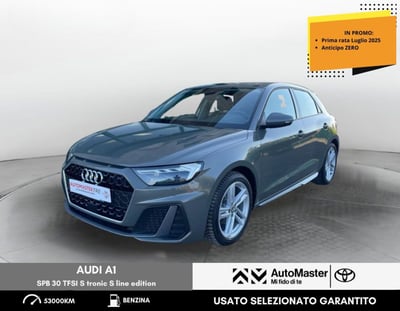 Audi A1 Sportback 30 TFSI S tronic S line edition del 2020 usata a Rovigo