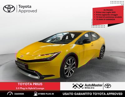 Toyota Prius 2.0 phev Lounge del 2023 usata a Ferrara