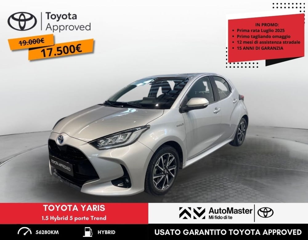 Toyota Yaris usata a Ferrara