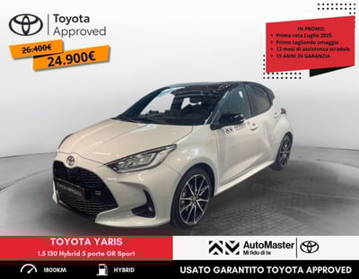 Toyota Yaris GR Sport 1.5 Hybrid 5 porte GR Sport del 2024 usata a Ferrara