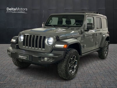 Jeep Wrangler Unlimited 2.0 PHEV ATX 4xe Rubicon del 2024 usata a Montecosaro