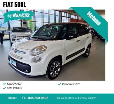 Fiat 500L Living 0.9 TwinAir Turbo Natural Power Pop Star del 2014 usata a Sona