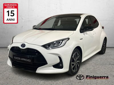 Toyota Yaris 1.5 Hybrid 5 porte Lounge del 2020 usata a Talamona