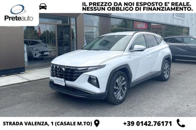 Hyundai Tucson 1.6 t-gdi 48V Xline 2wd dct del 2021 usata a Caresanablot