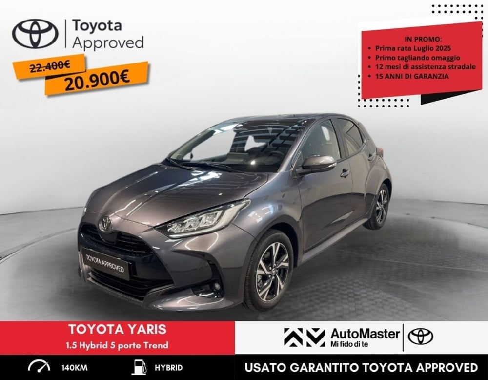 Toyota Yaris nuova a Ferrara