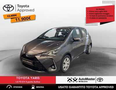 Toyota Yaris 1.0 72 CV 5 porte Active del 2019 usata a Ferrara