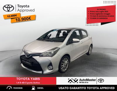 Toyota Yaris 1.D-4D 5 porte Active del 2018 usata a Ferrara