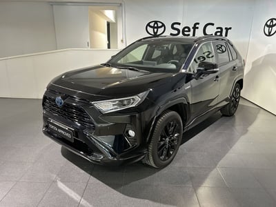 Toyota Rav4 HV (222CV) E-CVT AWD-i Black Edition del 2021 usata a Milano