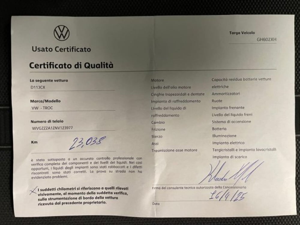 Volkswagen T-Roc usata a Cuneo (15)