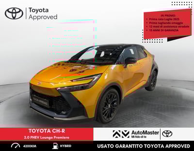 Toyota Toyota C-HR 2.0 phev Lounge Premiere fwd e-cvt del 2024 usata a Ferrara