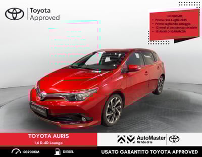 Toyota Auris 1.6 D-4D Lounge del 2016 usata a Ferrara