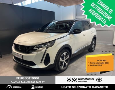 Peugeot 3008 PureTech Turbo 130 S&amp;S EAT8 GT del 2022 usata a Ferrara