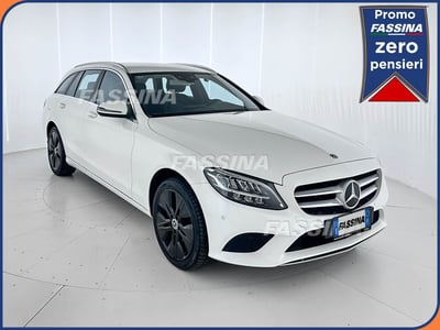Mercedes-Benz Classe C Station Wagon 220 d 4Matic Auto Sport del 2020 usata a Milano
