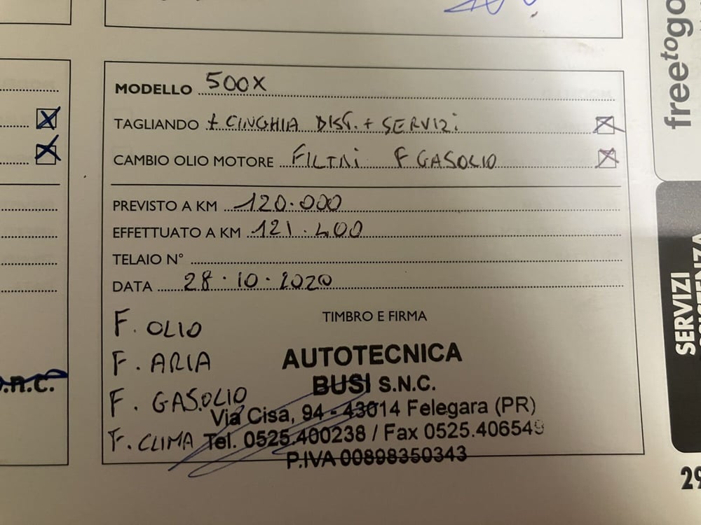 Fiat 500X usata a Parma (16)