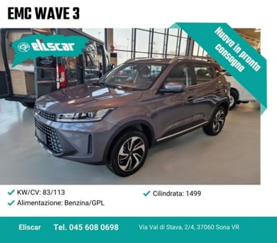 Emc Wave Wave 3 1.5t Gpl 113cv nuova a Sona