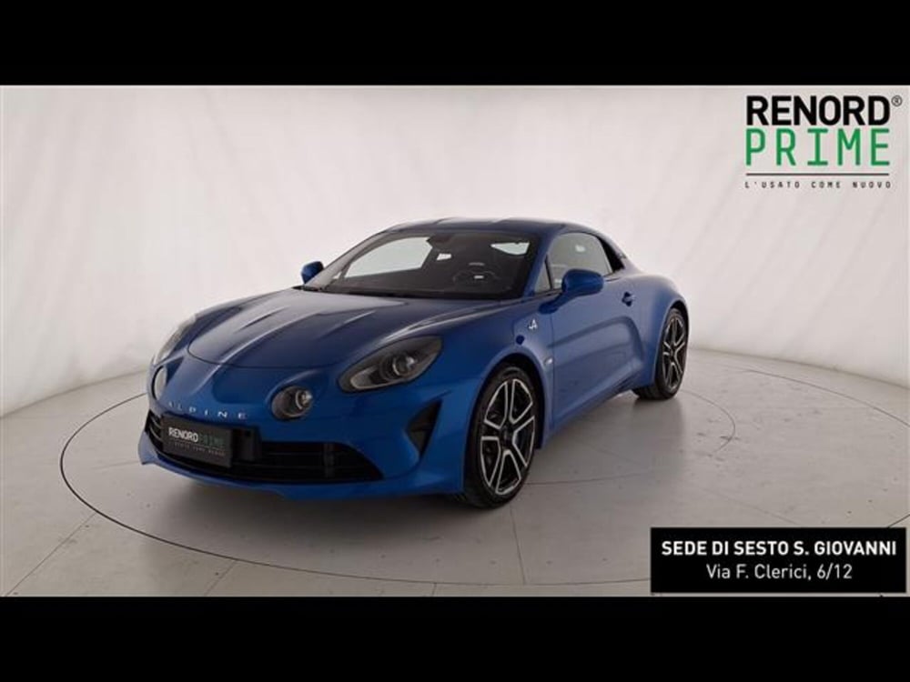 Alpine A110 usata a Milano