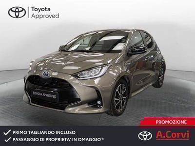 Toyota Yaris 1.5 Hybrid 5 porte Lounge del 2021 usata a Genzano di Roma