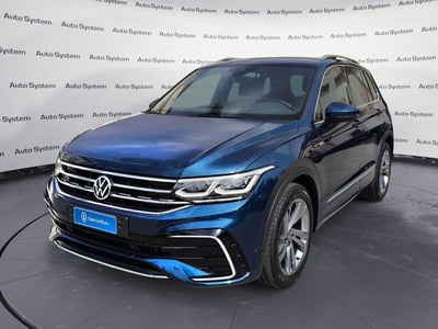 Volkswagen Tiguan 2.0 TDI 150 CV SCR DSG 4MOTION R-Line del 2021 usata a Palermo