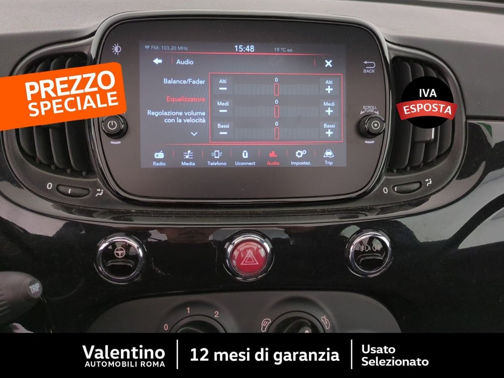 Fiat 500C Cabrio usata a Roma (16)