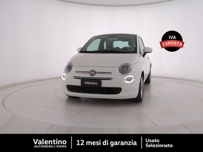 Fiat 500 1.0 Hybrid Lounge del 2021 usata a Roma